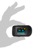 Fingertip Pulse Oximeter, Blood Oxygen Saturation Monitor (SpO2) with Pulse Rate Measurements and Pulse Bar Graph, Portable Digital Reading OLED Display, Batteries Included