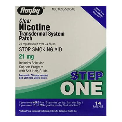 TDS Patch 21MG? NICOTINE-21 MG/24HR 14 CT UPC 305365896887.