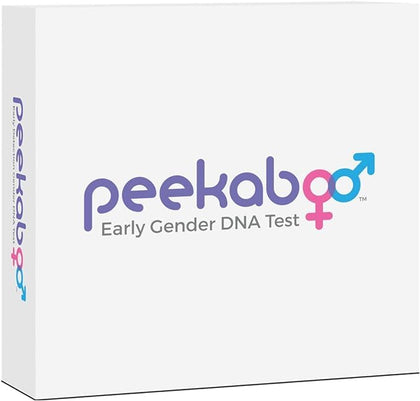 Peekaboo Early Gender At Home DNA Test, Over 99% Accurate, Test as Early as 6 Weeks Pregnant, includes Lab Fee