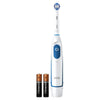 Oral-B Pro 100 Precision Clean, Battery Powered Electric Toothbrush, Blue and White