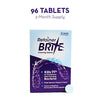 Retainer Brite Tablets for Cleaner Retainers and Dental Appliances - 96 Count