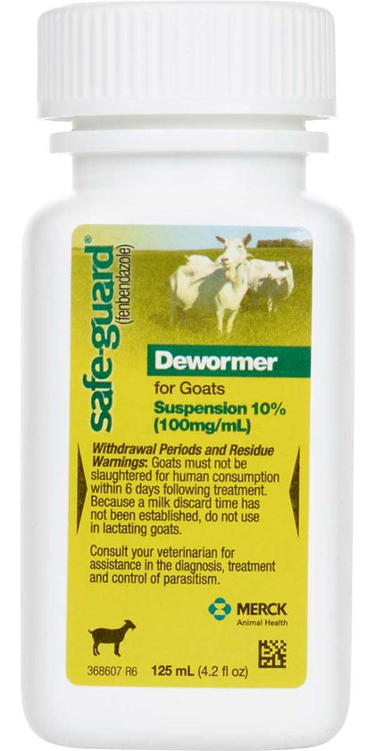 Safe-guard (Fenbendazole) Dewormer Liquid 125ml