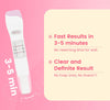 PregSeen Pregnancy Tests with Weeks Indicator (2 Count) - Tell You How Many Weeks Pregnant - 25 MIU/ml Early Detection Pregnancy Test with 99.99% Accurate | T1 T2 Pink, T3 T4 Light Pink