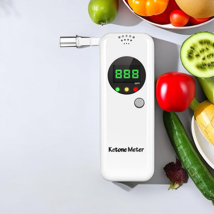 Ketone Testing, Ketosis Breath Tests, Keto Tester with Digital Color Coded Sensor for Health