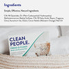 The Clean People Fabric Softener Sheets - Dryer Sheets - Softens & Removes Static Cling - Vegan Laundry Softener With Essential Oils - Fresh Scent, 120 Pack