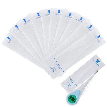 Digital Thermometer Covers Disposable Probe Covers Thermometers Sleeves Covers for Oral Ear Recta Thermometer(100 Pcs) …