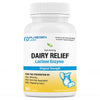 Puregen Labs Dairy Relief Natural Fast Acting Lactase Enzyme 3000 FCC, Lactose Intolerance Pills 90 Caplets