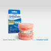 OrthoDots CLEAR - Moisture Activated Braces Wax Alternative for Pain Caused by Braces, Clear Aligner Trays, and Other Orthodontic Appliances. OrthoDots Stick Better and Stay on Longer than Dental Wax.