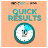 INDICAID Immunochemical Fecal Occult Blood Rapid Test (iFOB) at-Home Stool & Colon Test for Early Detection - FSA/HSA Eligible