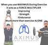 Maximus Fitness Accelerator | Breathing Trainer for Lungs Created & Studied by Experts | Lightweight 1oz Breathing Exercise Device for Improving Fitness & Strength | Trusted by Top Athletes