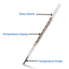 ? Oral Thermometer for Adults and Kids 2PCS - Glass Thermometer for Rectal Temperature - Accurate Easy Reading by HARIKA LIFE