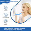 Breathing Trainer for Adults,Breathing Exercise Device for Lungs, 5000ml Volume Measurement with Flow Rate Indicator. transparent breathing device.breathing trainer,trainer.Incentive Spirometer Adult.