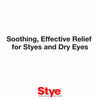 Stye Sterile Lubricant Eye Drops, Stye Relief Eye Drops, 0.5oz