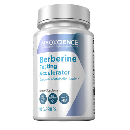 MYOXCIENCE Berberine Fasting Accelerator: Berberine HCL with ALA (Alpha Lipoic Acid) and Biotin, Capsule