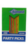 Diamond Round Colored Party Toothpicks