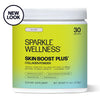 Sparkle Wellness Skin Boost Plus (No Flavor) [30-Serves] | Collagen Powder Supplement with VERISOL Bioactive Hydrolyzed Collagen Peptides, Vitamin C & Hyaluronic Acid to Improve Skin Elasticity