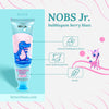 NOBS Jr. Kids Nano Hydroxyapatite Toothpaste - Fluoride Free, SLS-Free, Remineralizing - Dentist Formulated - Bubblegum Berry - Made in The USA