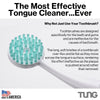 Tung Tongue Gel | Fresh Mint Tongue Cleaning Paste | Bad Breath and Halitosis | Mouth Odor Eliminator | Use with Tongue Brushes & Scrapers | Made in America (2 Pack)