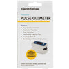 HealthWise Pulse Oximeter | Blood Oxygen Saturation | Complete System Monitor Lanyard and Batteries | Portable Spot-Check Monitoring | Blood Oxygen Saturation (SPO2) and Pulse Rate (BPM)