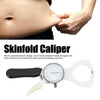 Skinfold Body Fat Caliper Measuring Tool, Body Fat Caliper Tester for Monitoring Fitness - 60mm Measuring Range, Come with Aluminum Box