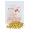 100 Pack Orthodontic Elastics Dental Rubber Bands Intraoral Elastic Bands Red Fox(Heavy, 6.5 Oz, 1/4'')