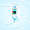 Baby Rectal Thermometer with Fever Indicator - Easy@Home Perfect Newborn and Infant Digital Thermometer with LCD Display Reading Body Temperature-Kid and Baby Item with Accurate Fast Reading - EMT-027