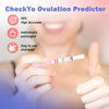 [25 Pack] CheckYo Ovulation Test Strips for Women: Accurate Fertility Test Strips & Easy-to-Use Ovulation Predictor Kits by Detecting LH Surge in Urine Sample - Ovulation Tracker