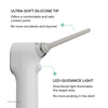 Electronic Vacuum Tonsil Stone Remover with LED Guidance Light - Hassle-Free Instant Suction - Tonsil Stone Removal Kit - Patent Pending (White)