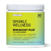 Sparkle Wellness Skin Boost Plus (No Flavor) [30-Serves] | Collagen Powder Supplement with VERISOL Bioactive Hydrolyzed Collagen Peptides, Vitamin C & Hyaluronic Acid to Improve Skin Elasticity