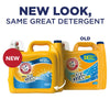 Arm & Hammer Plus OxiClean Fresh Scent, 128 Loads Liquid Laundry Detergent, 166.5 Fl oz