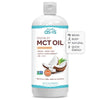 AS-IS Simply Premium MCT Oil C8 & C10 | Unflavored | 100% from Non-GMO Coconuts | Perfect for Morning Coffee | Quick Clean Energy | 32 fl oz (63 Servings)