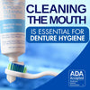 Dr. B Dental Solutions Cleanadent Denture and Gum Toothpaste, ADA Accepted All-Natural Denture Toothpaste for Adults - Removes Odors, Surface Stains and Adhesives - 4 oz