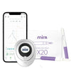 Mira Fertility Starter Kit, MAX Mira Analyzer to Predict & Confirm Ovulation + 6 Day Fertility Window, 20 Mira Max Wands to Track Actual E3G, LH, & Progesterone (PdG) Levels + Mira App Included