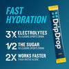 DripDrop Hydration - Bold Variety Pack - Electrolyte Drink Mix Single Serve Hydration Powder Packets - Watermelon, Berry, Lemon, Orange | Non-GMO, Gluten Free, Vegan | 32 Sticks