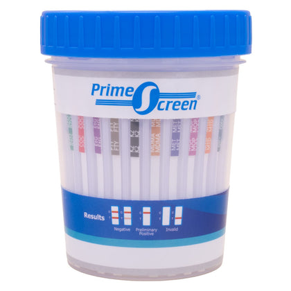 Prime Screen Multi Drug Urine Test Cup 18 Panel Kit (AMP,BAR,BUP,BZO,COC,mAMP,MDMA,MOP,MTD,OXY,PCP,TCA, ETG, FTY, TRA, K2,TRA100)-CDOA-S1185EFTKK (5)