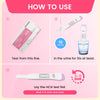 PregSeen Pregnancy Tests with Weeks Indicator (2 Count) - Tell You How Many Weeks Pregnant - 25 MIU/ml Early Detection Pregnancy Test with 99.99% Accurate | T1 T2 Pink, T3 T4 Light Pink