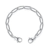 mnmoom lnterchangeable Medical Alert Bracelets-Stainless Steel Chain with lobster clasps-Just Chain (A Chain)