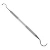 Dental Plaque Remover Tool for Teeth Cleaning - Tooth Scraper for Plaque and Tartar Remover Tool - Dentist's Stainless Steel Dental Scaler Scraper Pick