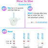 Easy@Home Ovulation Test Strips and Pregnancy Test Strips Combo Kit, Package May Vary (100LH+20HCG)