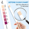 Ketone Test Strips: 200 Premium Keto Strips Urine Test for Ketosis on Ketogenic & Low-Carb Diets, DIP&GO Ketosis Home Urinalysis Tester Kit