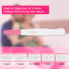 Pregnancy-Test Pink-HCG Early-Detection Home-Sticks - Upgraded Version 3Count Detects in 30 Seconds Ultra High Sensitivity Simple Individually Wrapped YIDERBO