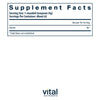 Vital Nutrients Glycine Powder 250g | Amino Acid to Promote Restful Sleep, Stress Relief, Memory, and Cognitive Support* | Vegan Glycine Supplement | Gluten, Dairy, Soy Free | Non-GMO | 625 Servings