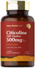 Tahoe Nutritionals Citicoline 500mg | 120 Capsules | CDP Choline Supplements | Therapeutic Grade | Gluten Free, Non-GMO