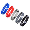 Max Petals Type 1 Diabetic Insulin Dependent Medical Alert ID Privacy Enhanced Silicone Bracelets Wristbands 5 Pack