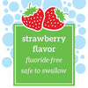 Dr. Brown's Fluoride-Free Baby Toothpaste, Infant & Toddler Oral Care, Strawberry, 1-Pack, 1.4oz/40g, 0-3 years