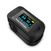 Fingertip Pulse Oximeter, Blood Oxygen Saturation Monitor (SpO2) with Pulse Rate Measurements and Pulse Bar Graph, Portable Digital Reading OLED Display, Batteries Included