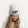 Taylor Knit Hat 1989 TS Fans Winter Hat, Fans Music Lovers Gift & Merch, Holiday Parties Valentine's Day (US, One Size, Pink)