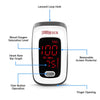 Fingertip Pulse Oximeter, Blood Oxygen Saturation Monitor (SpO2) with Pulse Rate Measurements and Pulse Bar Graph, Portable Digital Reading LED Display, Batteries and Carry Case Included