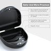 Retainer Case Denture Case: BVN Orthodontic Dental Case, Slim Braces Case, Mouth Guard Case, Denture Box, Teeth Aligner Case, Night Guard Case Container Storage Holder Black