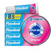 Fixodent Original Secure Denture Adhesive Cream for Full and Partial Denture Wearers, 2.4oz (Pack of 5)